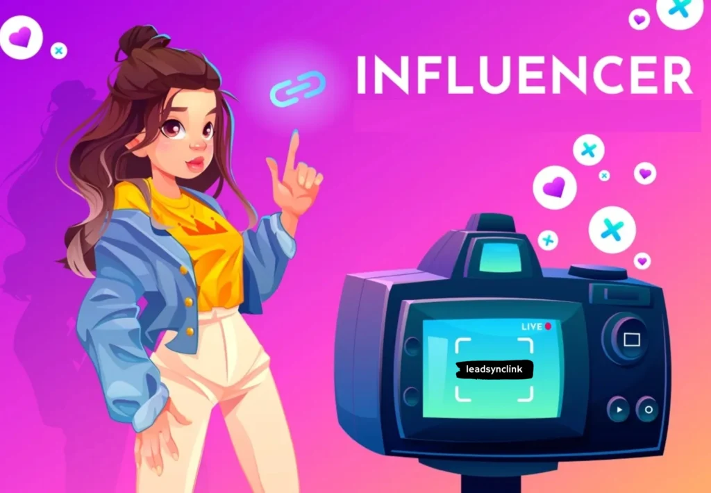 Ecommerce influencers promoting products