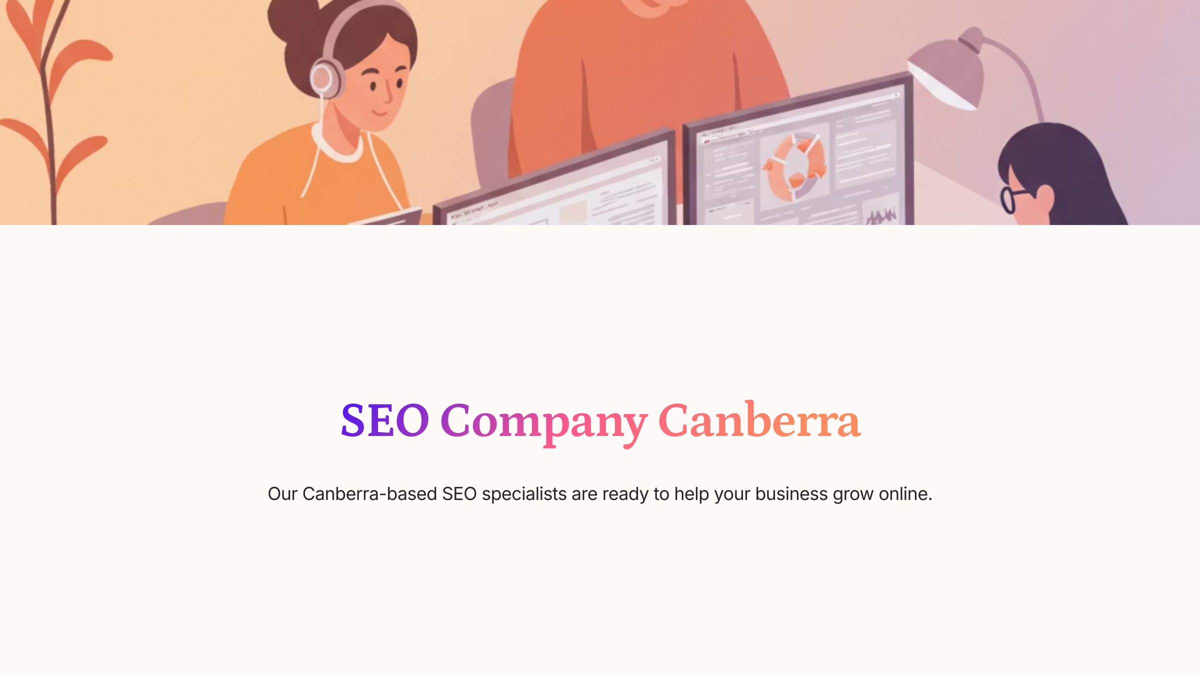 Local SEO company Canberra